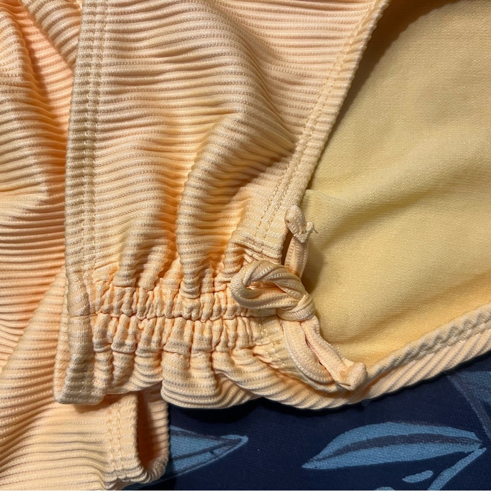 Wonder Nation Mustard Ribbed Bikini - Picture 3 of 4